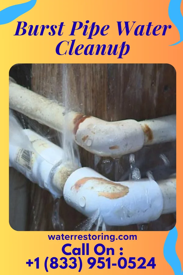Burst Pipe Water Cleanup in Copan, OK